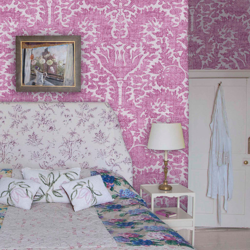 Pomegranate Grand Parchment Uncoated Persian Wallpaper