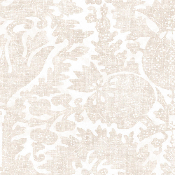 Pomegranate Grand Parchment Uncoated Alabaster Wallpaper