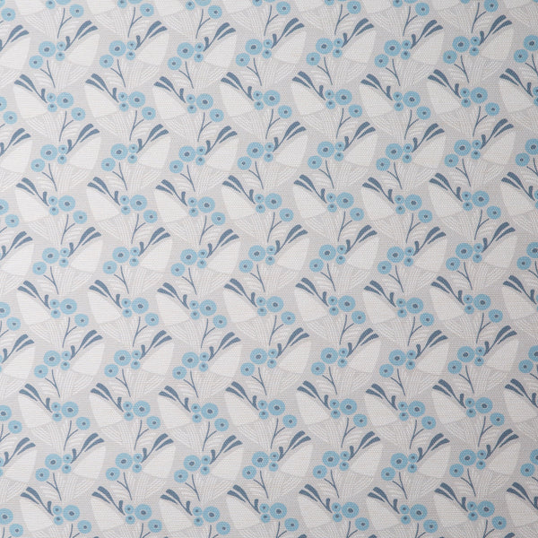 Maeve Paperweave Cerulean Wallpaper Sample