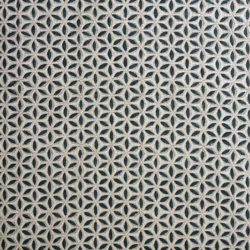 Hanami Pacific Blue Fabric Sample