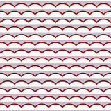 Scallops Lilac Wallpaper Sample