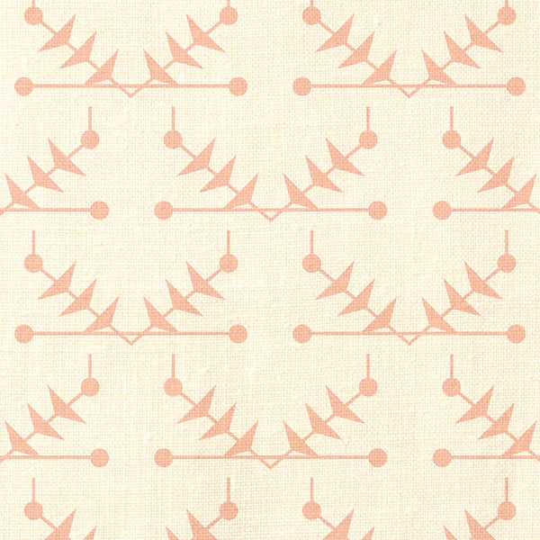Atomic Trellis Pink Fabric Sample