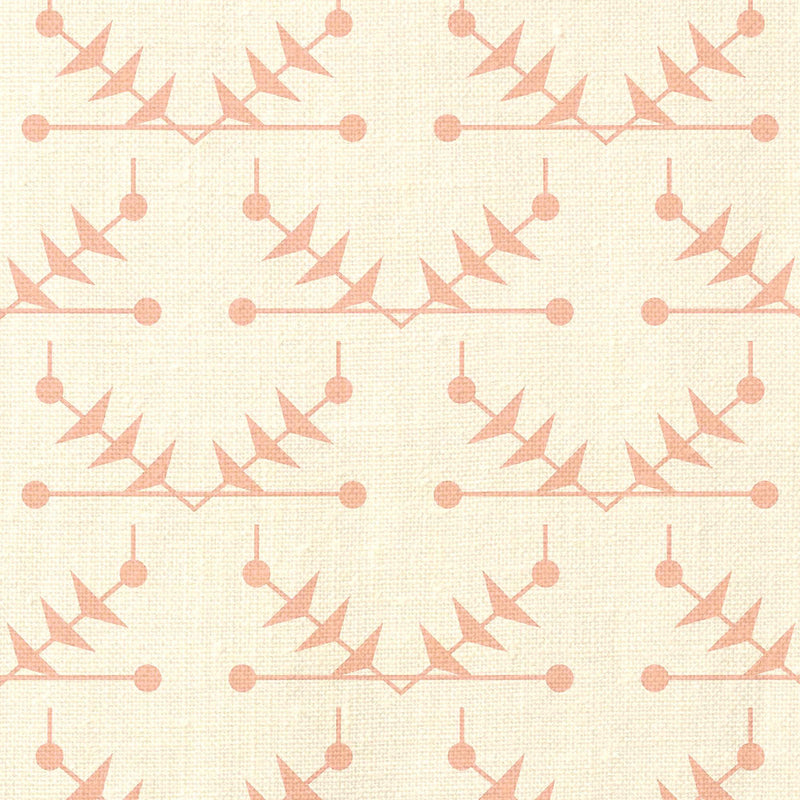 Atomic Trellis Pink Fabric Sample