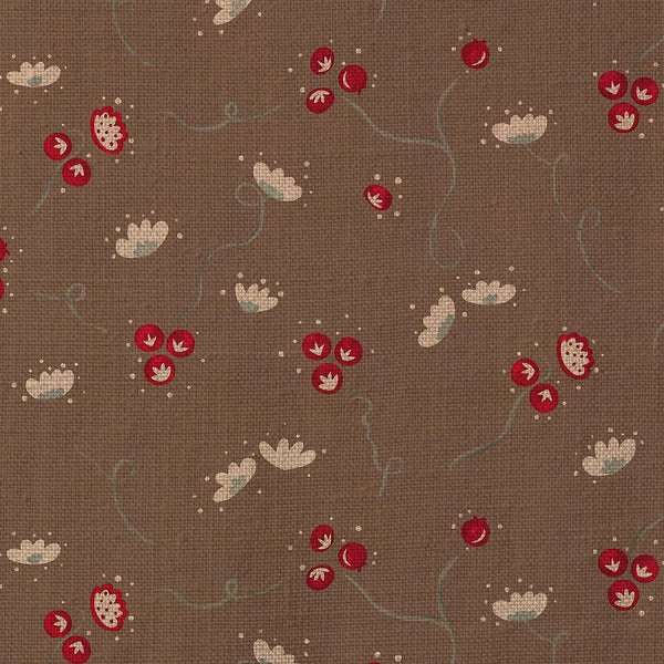 Olivia Brown Fabric Sample
