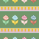 Elysium Green Wallpaper Sample