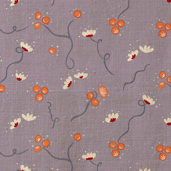 Olivia Lilac Fabric Sample