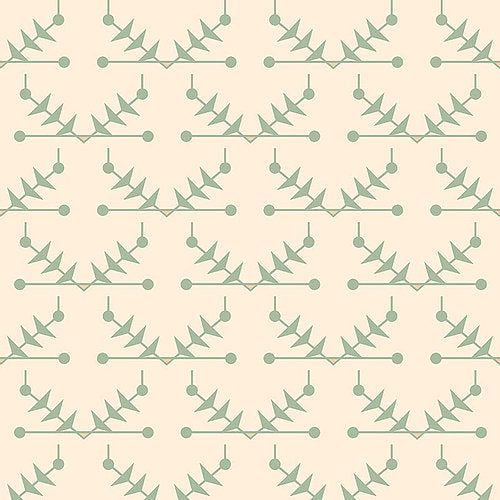 Atomic Trellis Soft Sage Wallpaper