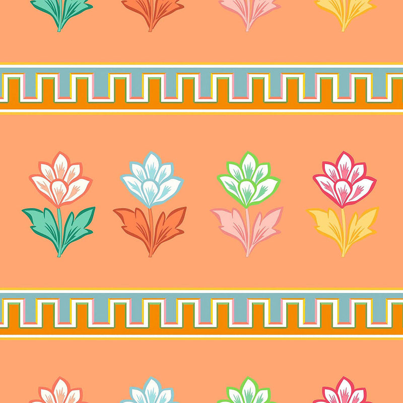 Elysium Peach Wallpaper