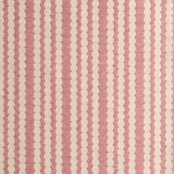 Scallop Stripe Rose Wool