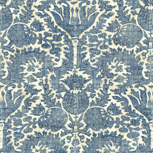 Pomegranate  Original Blue Wallpaper Sample